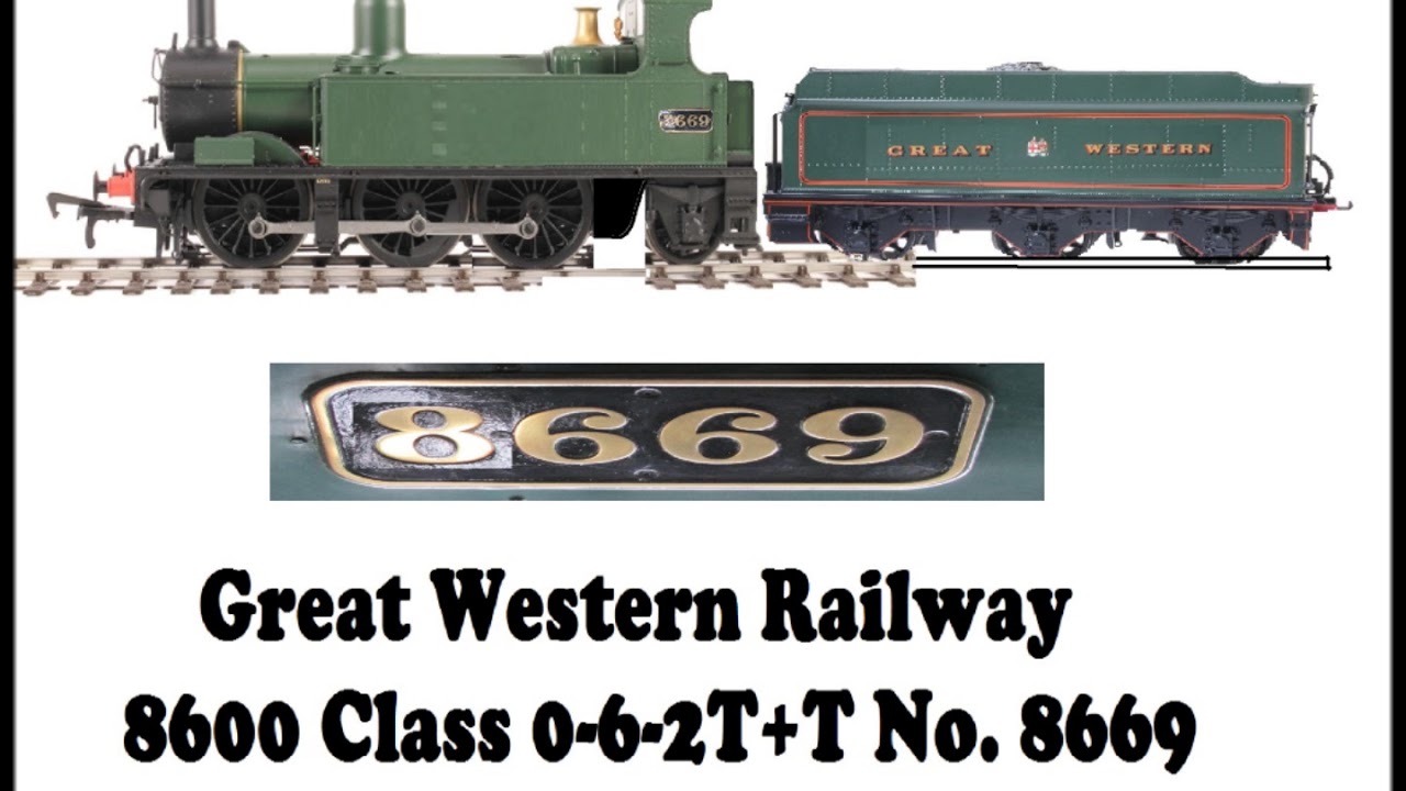 My Imaginary Steam Locomotive ~ GWR 8600 Class 0-6-2T+T No. 8669