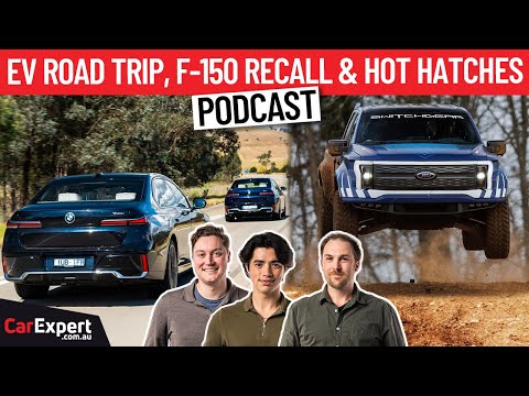 EV v Petrol road trip, F-150 recalled again & our hot hatch drag race | The CarExpert Podcast
