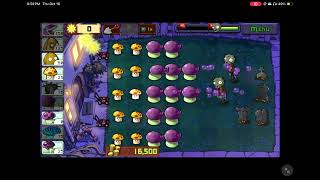 Plants vs. Zombies™  (Adventure 2) Night Level 8 (iPadOS)