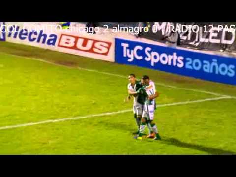 GOL DE GOMITO (almagro 0 chicago 2 ) RADIO 12 PASOS