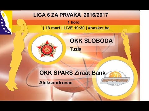 OKK Sloboda - OKK Spars Ziraat Bank | LIGA ZA PRVAKA | LIVE 19:30