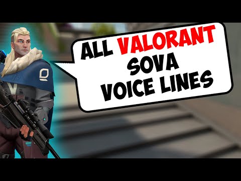 All Sova Voice Lines (Valorant Voice Lines) - YouTube