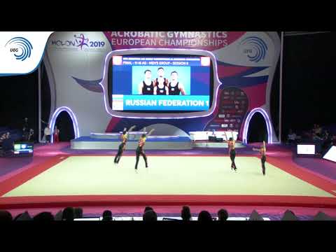 Men's group Russia - 2019 European Age Group bronze medallists, 11 - 16