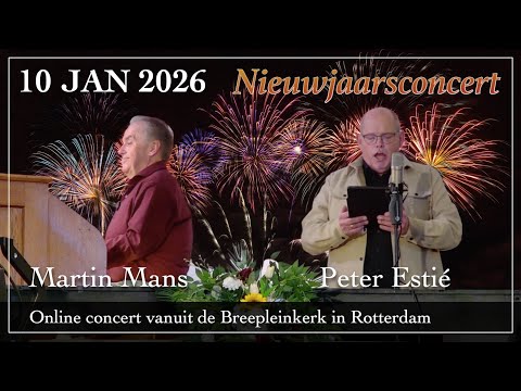 Nieuwjaarsconcert door Martin Mans en Peter Estié