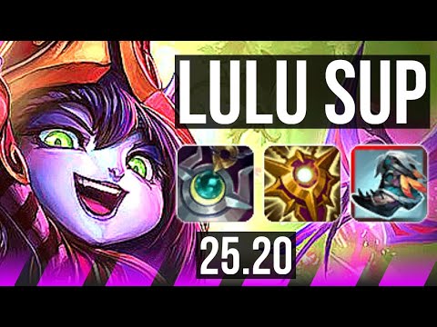 LULU & Ashe vs SENNA & Xayah (SUP) | KR Master | 25.20