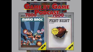 The Atari 7800 Game by Game Podcast: Episode 20 – Mario Bros. & Fight Night