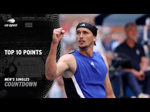 Top 10 Men's Singles Points of the Tournament | 2024 US Open