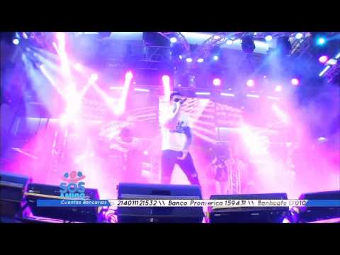 Jay Maly & Darian Alvarez en el 3er teleradiomaraton ‪#‎Sosamigo2015‬ de Aldeas Infantiles SOS.