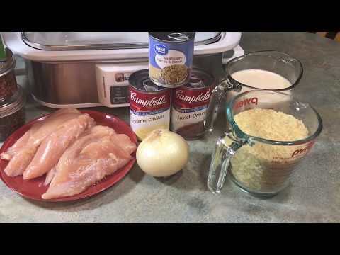 Crockpot Chicken and Rice