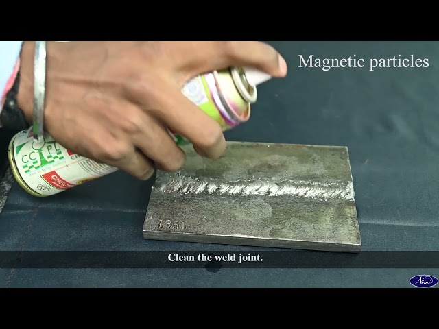 Magnetic particle test