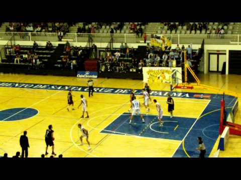 Ub La Palma 69 vs Menorca Basquet 72 (V.02.12.2011) Peña El Gallinero Ub La Palma