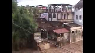 preview picture of video 'petatlan inundaciones tormenta manuel'