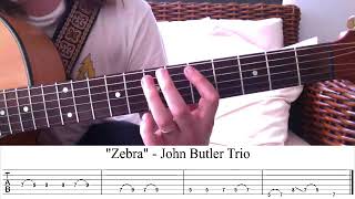 "Zebra" Guitar Tutorial