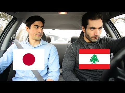 Lebanese Driving vs Japanese Driving (FRAJALICAN ep 7)