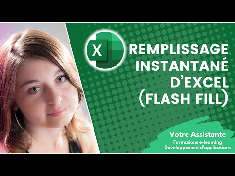 Utiliser le remplissage instantané d’Excel 2013 (Flash Fill)