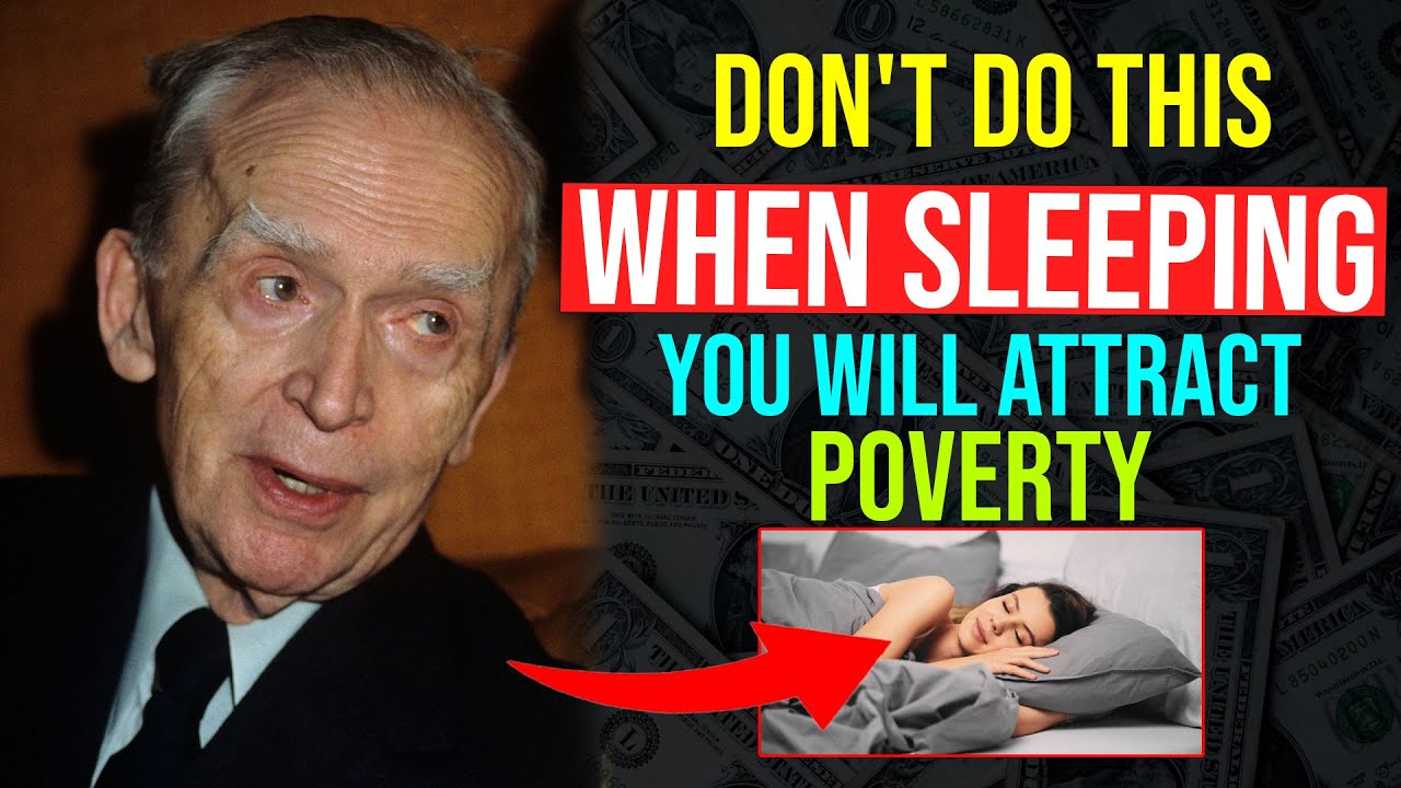 4 Things you should not do before going to sleep - You will CHASE away the MONEY