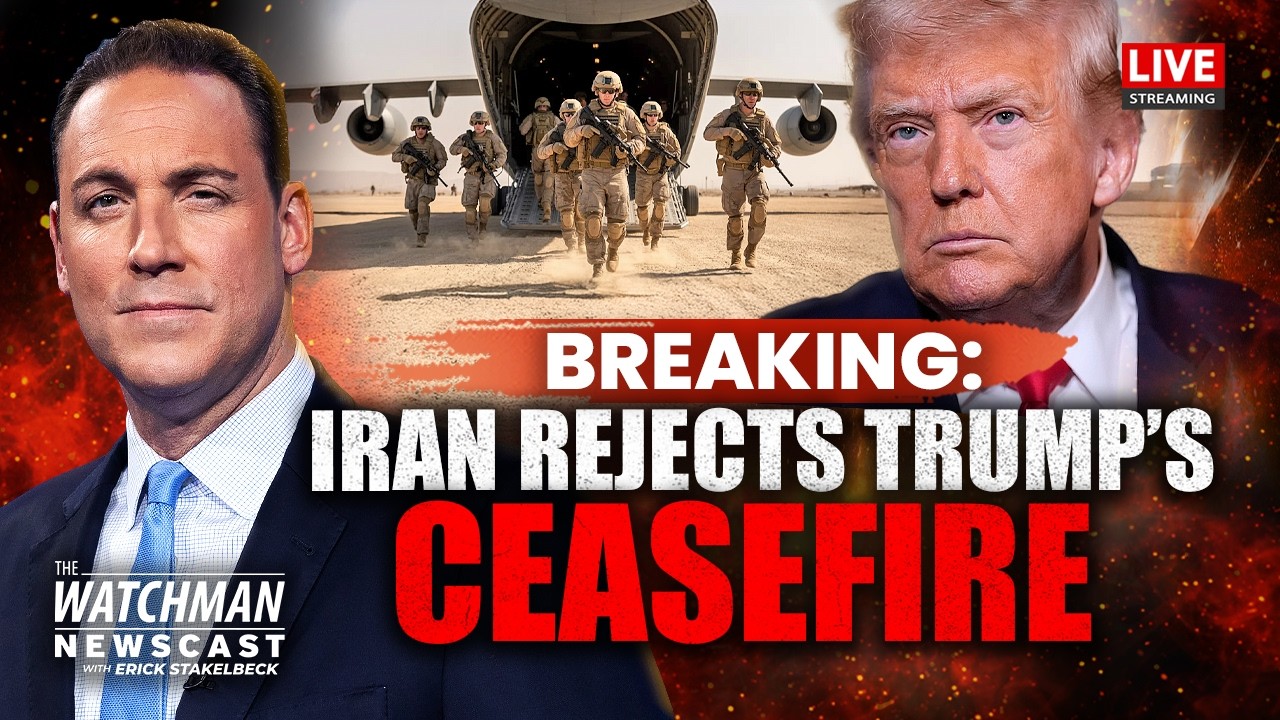 Iran VOWS to Continue War Against U.S. & Israel as Trump DEADLINE Nears | Watchman Newscast LIVE