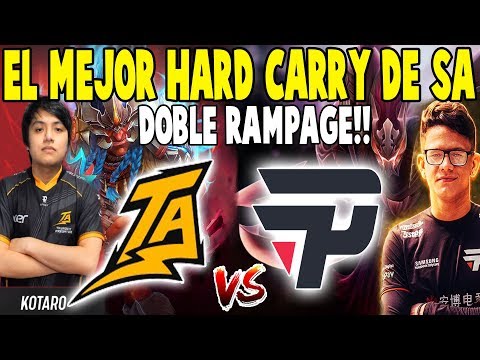 THUNDER vs PAIN [BO1] - Kotaro Doble Rampage "El Mejor Carry de SA" - THE INTERNATIONAL 2019 DOTA 2