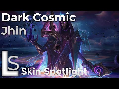 Dark Cosmic Jhin - Skin Spotlight - Dark Star - League of Legends - Patch 10.22.1