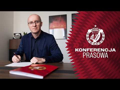 Prezentacja nowego trenera pierwszej drużyny Widzewa Łódź