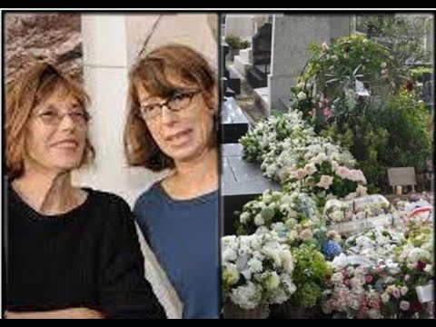 La tombe de Jane Birkin elle repose avec sa fille Kate Barry au cimetière du Montparnasse