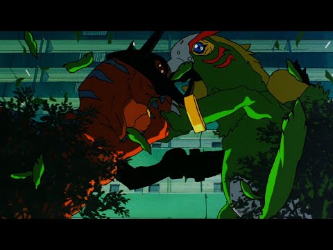 Digimon the Movie - Greymon vs Parrotmon
