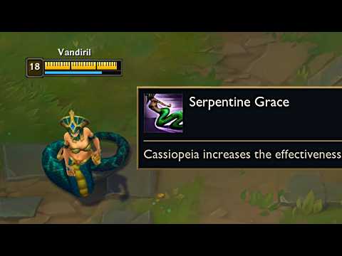 Cassiopeia just got a NEW PASSIVE!