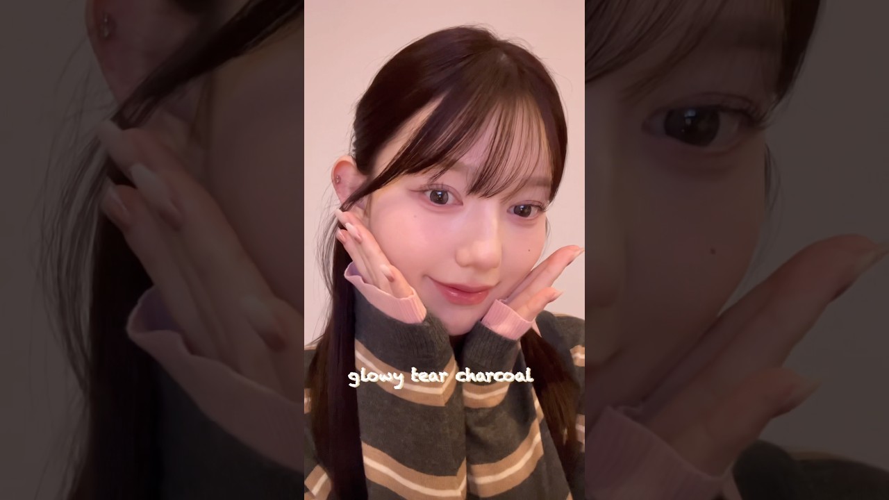 韓国アイドル着用！水光カラコン🩵 #OLENS #POPLENS #オーレンズ #水光カラコン #ミヤオ #meovv