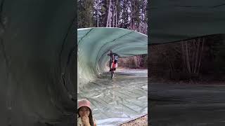 Download lagu RIDING A BIKE ON THE BEACH WITH BIG WAVES ‼️#shorts #funny #dubbing mp3