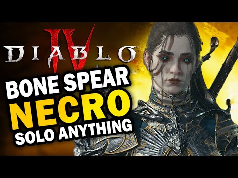 Strongest Necro Build In The Game RN - D4 Bone Spear Necro