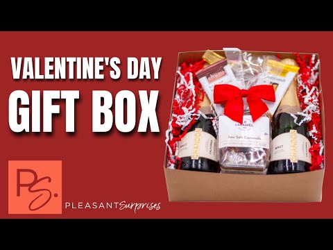 Valentine's Day Gift Box By Pleasant Surprises - Unboxing