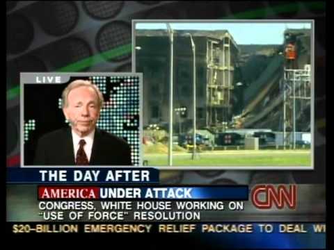 CNN 9/11 LIVE TV Coverage (9/12/01) 9:30 P.M - 9:45 P.M