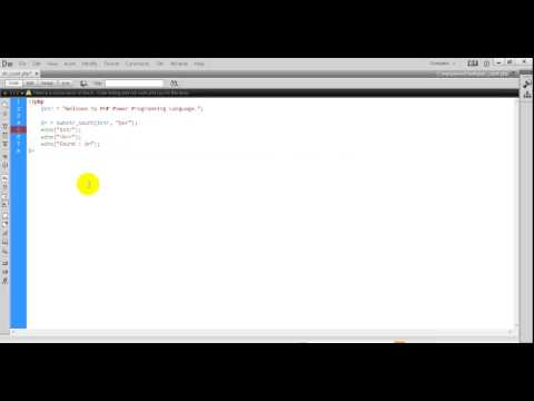 Php Tutorial 32 How To Using Substr Count Function To Search String With Php Programming