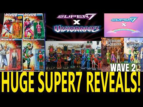 RETRO-WED: HOT SHILL NEWS FROM SUPER 7 UPDATES VISIONARIES, GI JOE REACTION+ TIGERSHARKS, TMNT