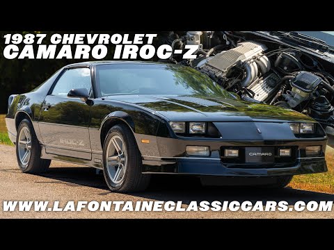 1987 Chevrolet Camaro IROC Z | T-Tops | L98 5.7L | 17k Miles