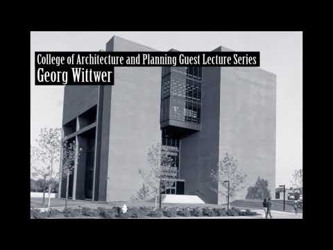 Georg Wittwer, "Recent developments of housing in Berlin", 1989-11-13