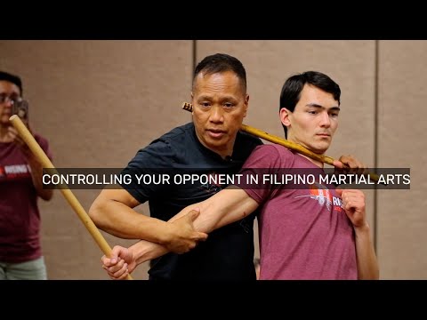 Controlling Your Opponent In Filipino Martial Arts