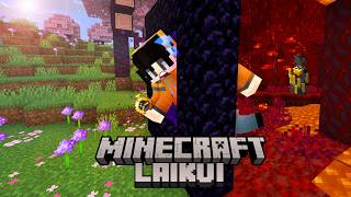 PIRMĄ KARTĄ SPEEDRUNINU MINECRAFT!