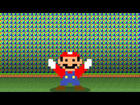 Can Mario Try to Collect 999 Rainbow Item Blocks in Super Mario Bros.?
