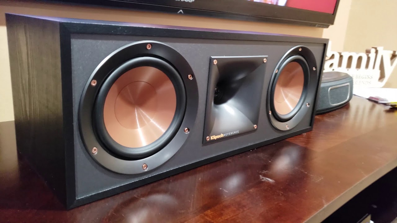 video Loa center Klipsch R-52C chính hãng 0