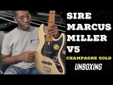 She’s Here! Unboxing My Sire Marcus Miller V5 “Champagne Gold”