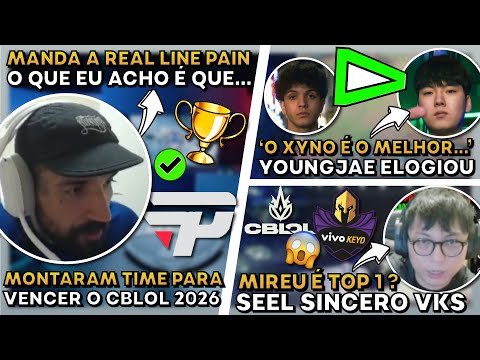 BRTT MANDA A REAL SOBRE LINE DA PAIN  ! SEEL É SINCERO SOBRE A VKS ! YOUNGJAE ELOGIOU O XYNO