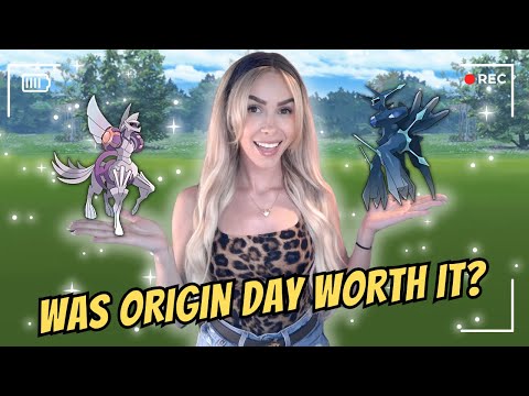 Origin Day Pokémon GO – Legendary Dialga & Palkia Raids!
