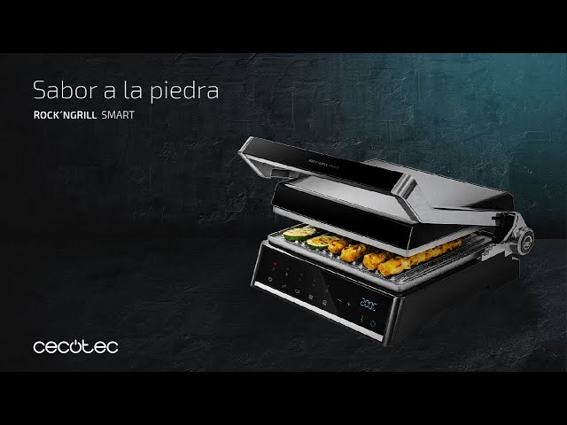 Cecotec Rock'nGrill Smart Parrilla Eléctrica 2000W video