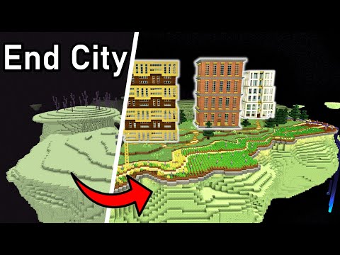 TendedTadpole2 - I Transformed the END into a CITY in Survival Minecraft
