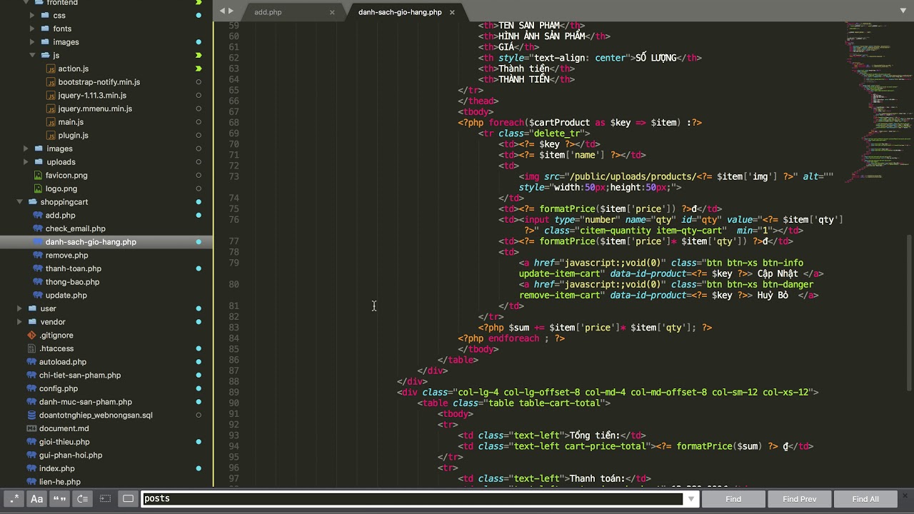 [Đồ án tốt nghiệp ] - Support đồ án - Xử lý giỏ hàng