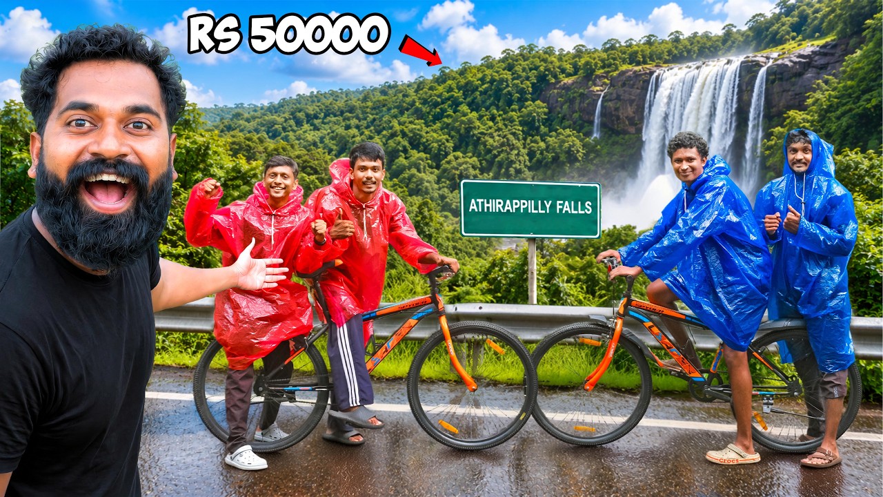 Cycle Race to Athirappilly Waterfall Challenge | Win Rs 50000 | M4 Tech |