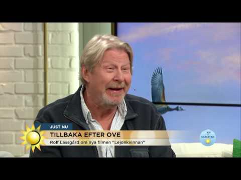 Rolf Lassgårds möte med Cameron Diaz - Nyhetsmorgon (TV4)