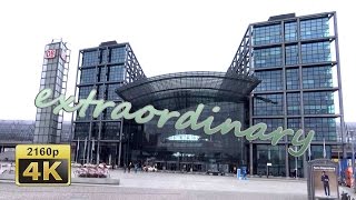 preview picture of video 'Berlin Central Station, Berlin - Germany 4K Travel Channel'