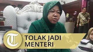 Wali Kota Surabaya Tri Rismaharini Tolak Tawaran Jadi Menteri Kabinet Jokowi